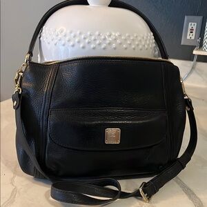 MCM Black Leather Handbag